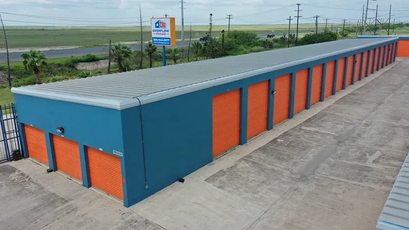 Drive up units at Overflow Garage