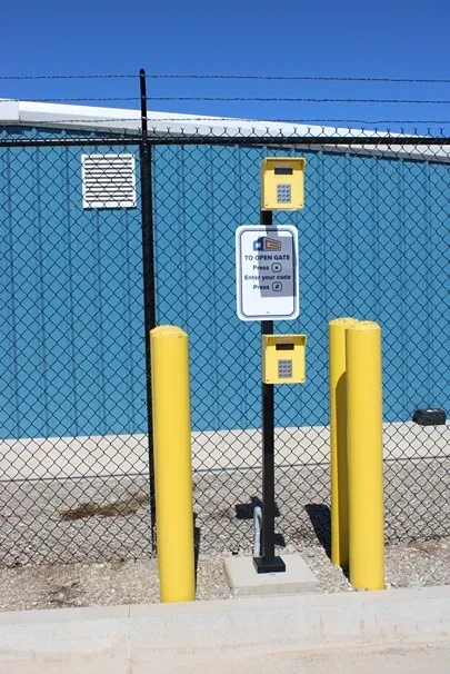 Overflow garage keypad