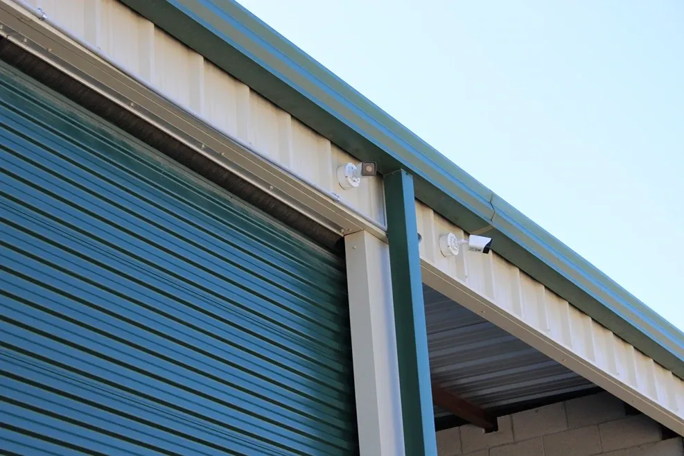 Overflow garage security cameras