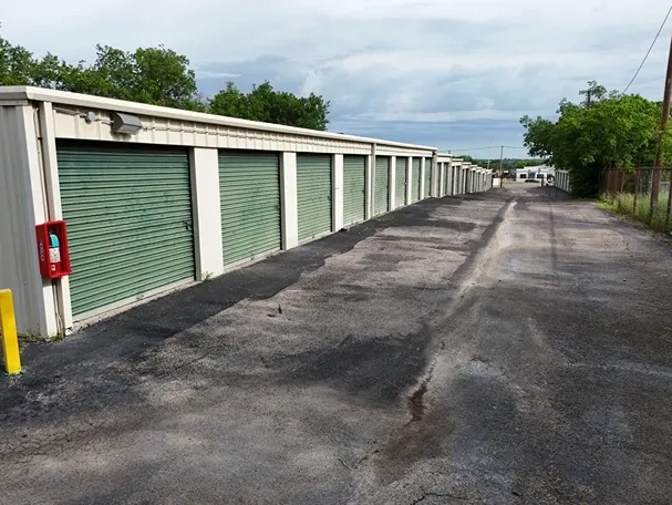 Drive up units at Overflow Garage